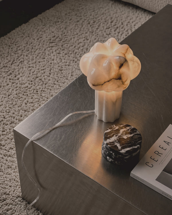 Alba No.1 Table Lamp styled within a contemporary interior