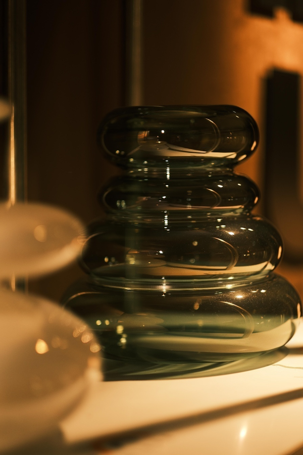 Mugen Revo Vase styled in a contemporary editorial interior setting